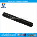 Black Stud Bolt with Hex Nut